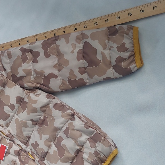 Epic Threads Jacket Puffer Coat Toddler Boys Camo brown Size 4 - Picture 2 of 8